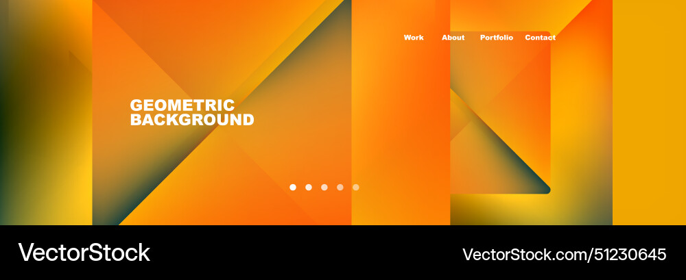 Triangle minimal web site page background design Triangle minimal web site page background design vector image