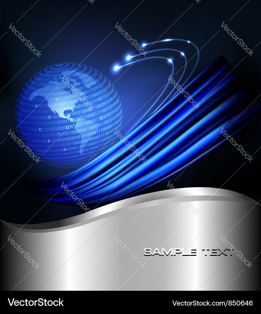 Global Programming Sphere vector image