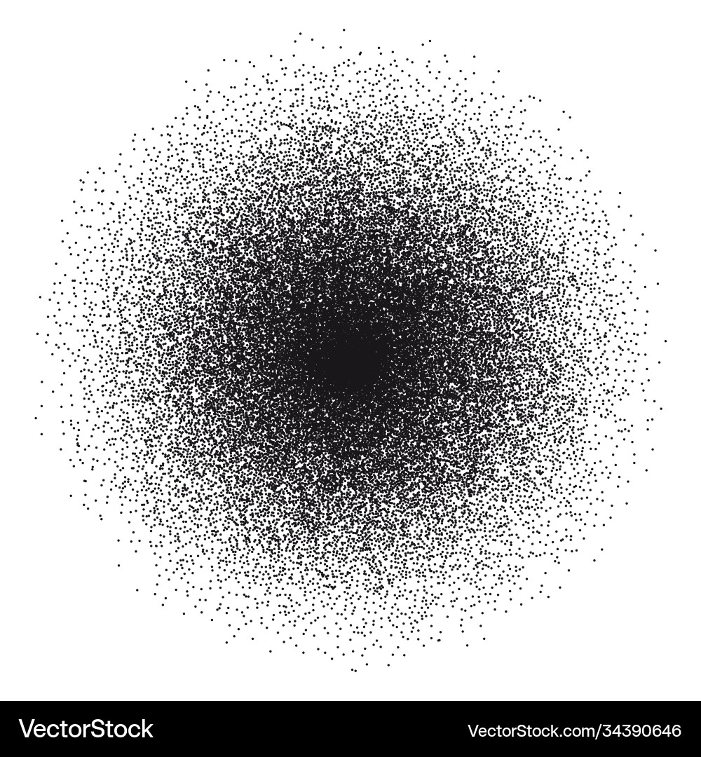 Halftone Texture Pattern Vector Image