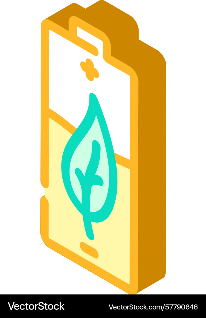 Power saving mode isometric icon Vector Image