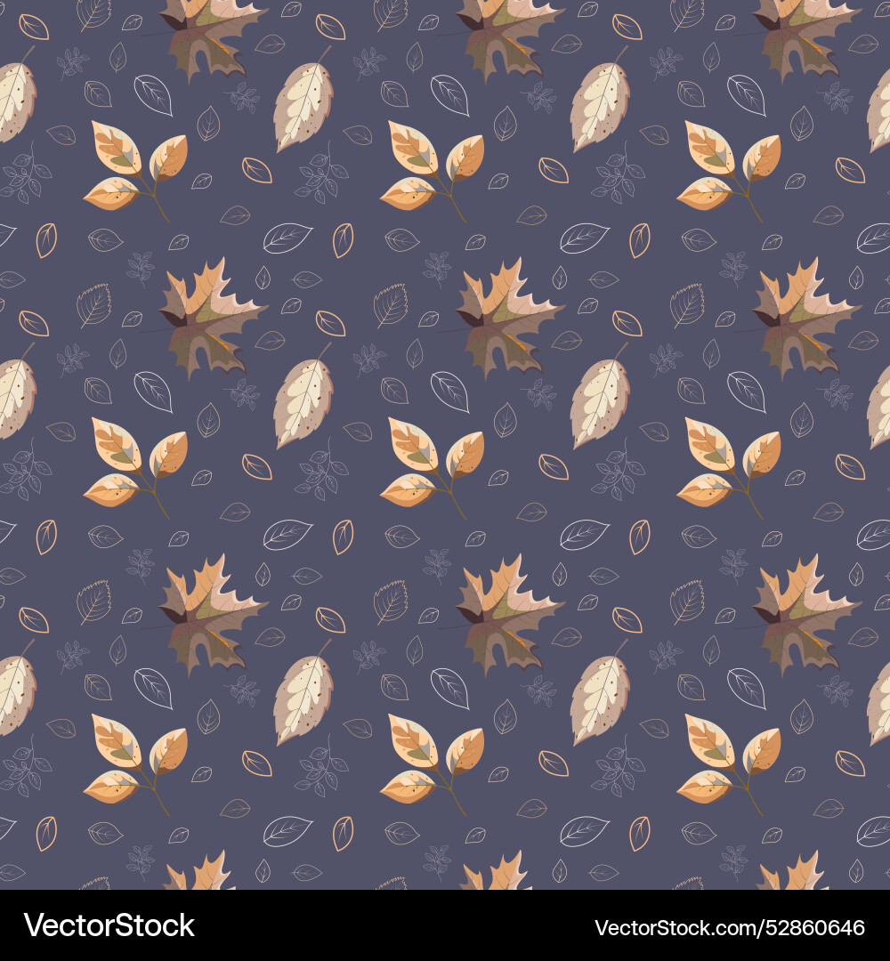 Seamless pattern with various colorful Vector Image