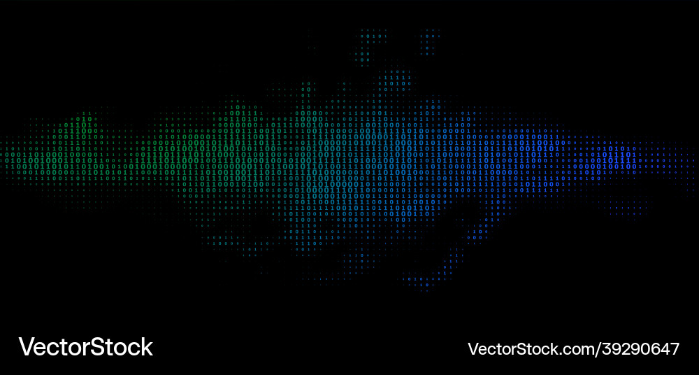 Abstrakte Halbton Binärcode Hintergrund Abstrakte Halbton Binärcode Hintergrund vektorbild