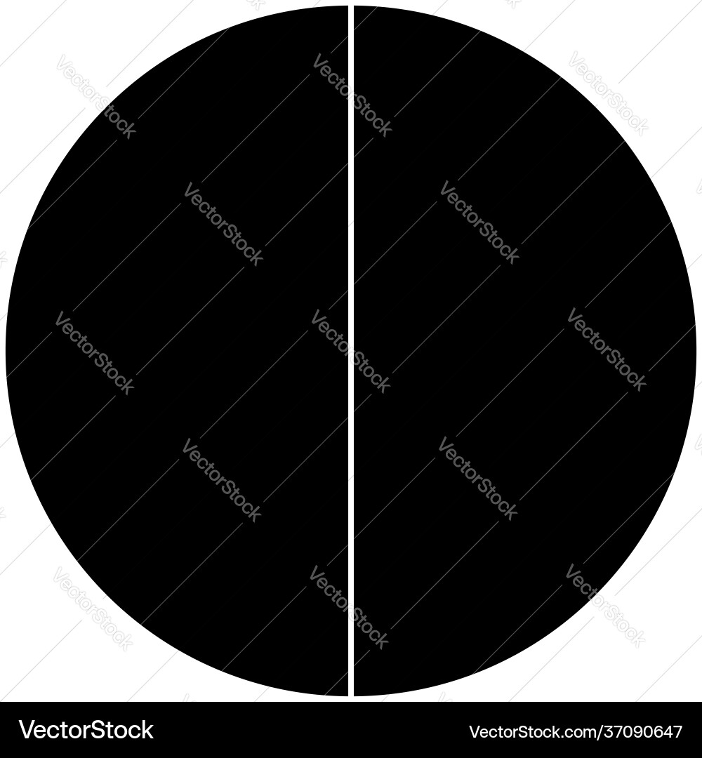 Segmented circle pie graph chart infographics Segmented circle pie graph chart infographics vector image