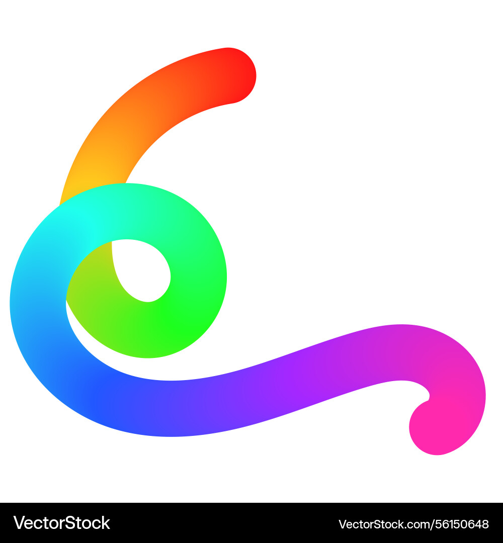 Abstract wavy gradient lines with playful Abstract wavy gradient lines with playful vector image