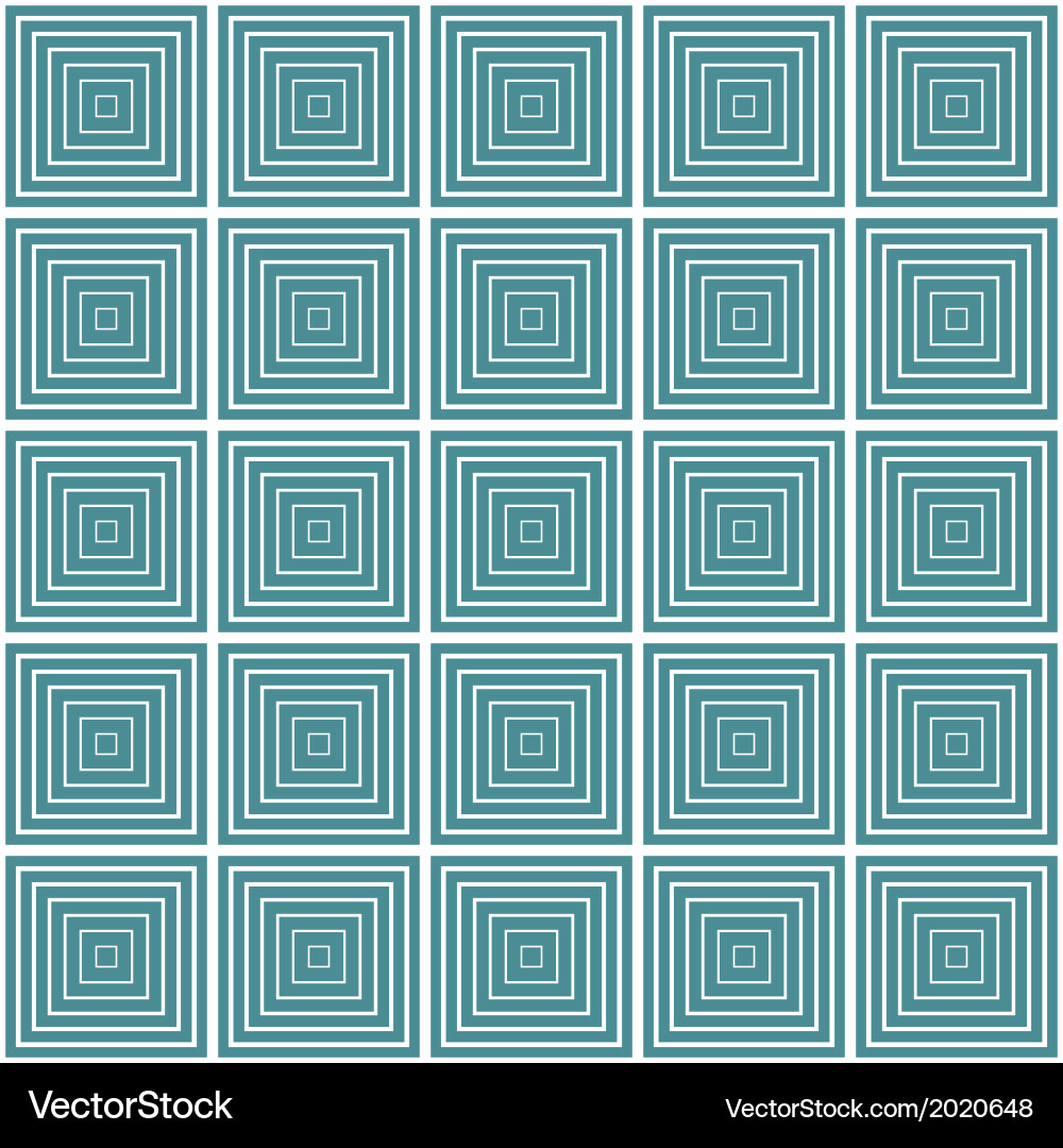 Geometric Square Pattern vector image