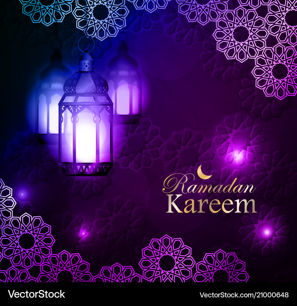 Ramadan kareem greeting background eps 10 Ramadan kareem greeting background eps 10 Vector Image