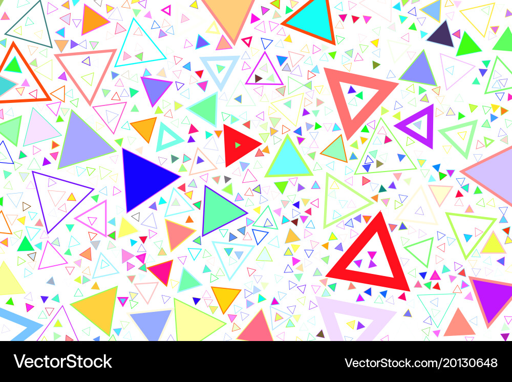 Shape pattern background for graphic design vector image