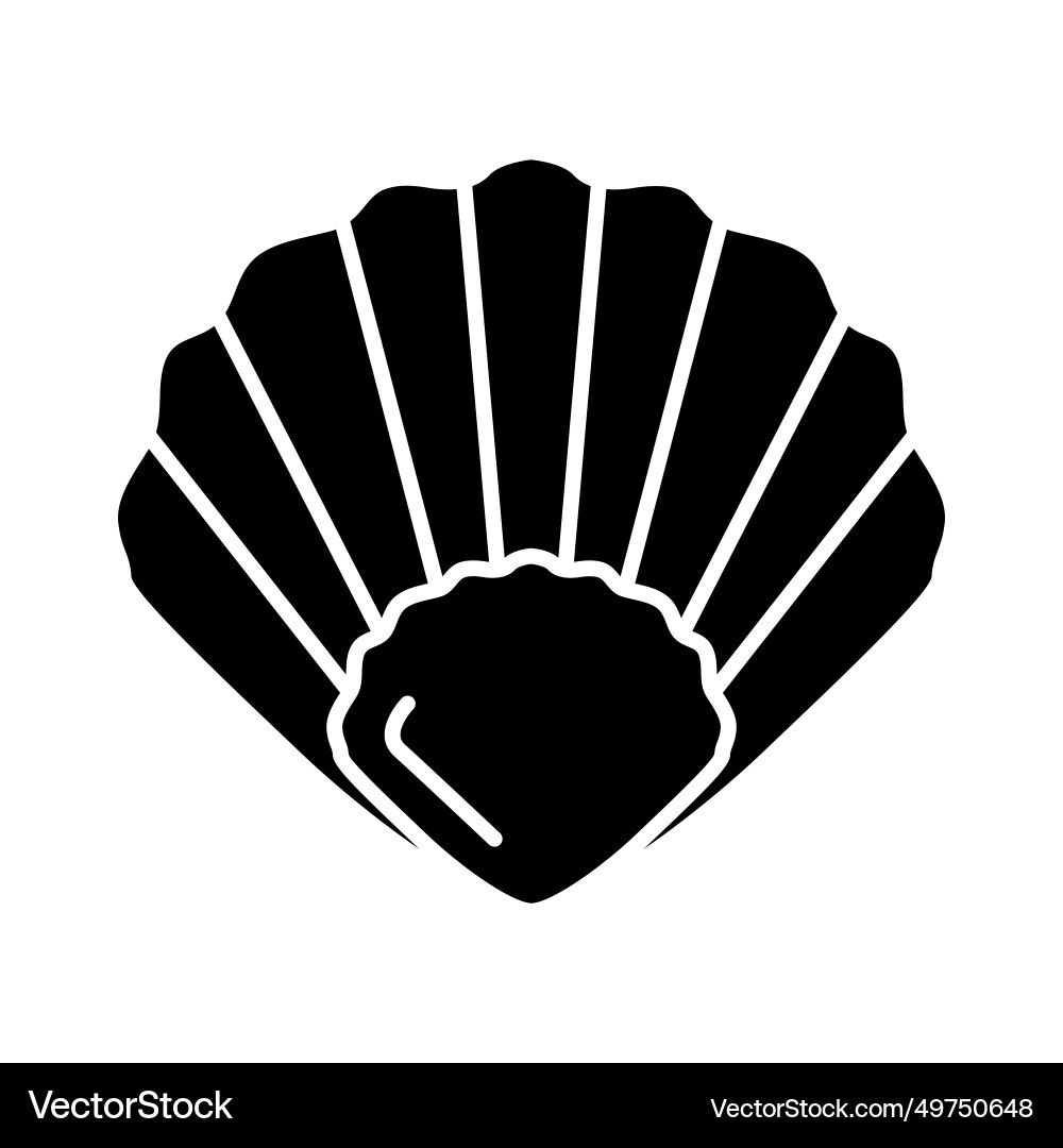 Shell icon logo image Royalty Free Vector Image