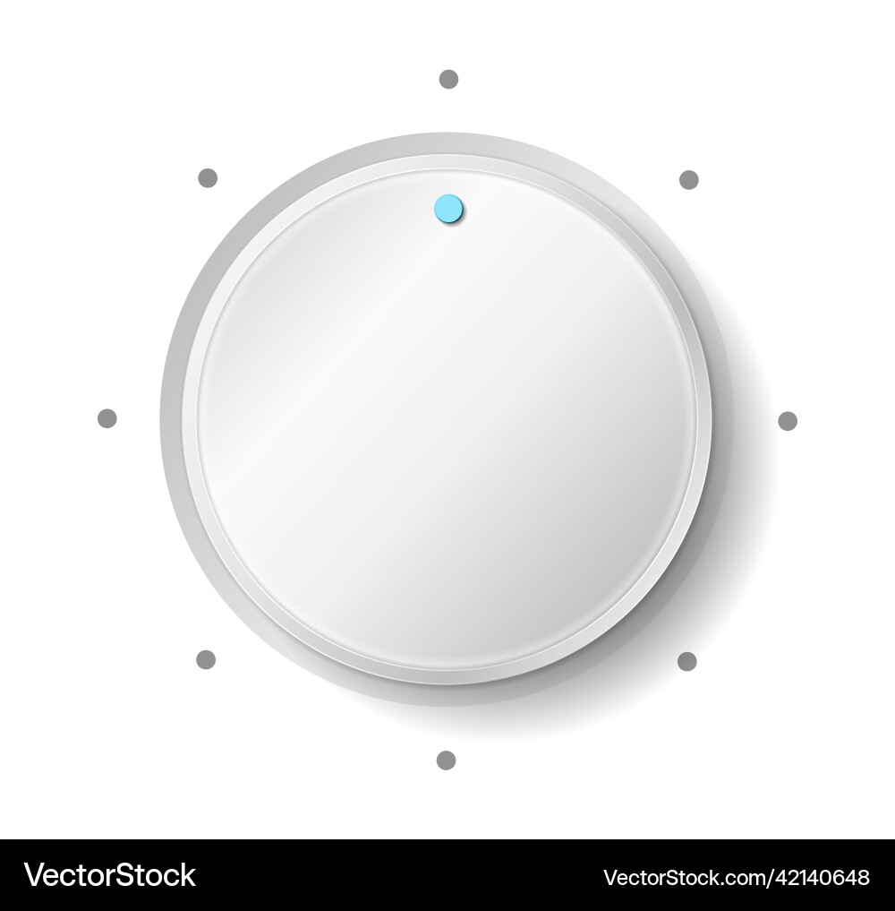 Volume setting design Volume setting design vector image