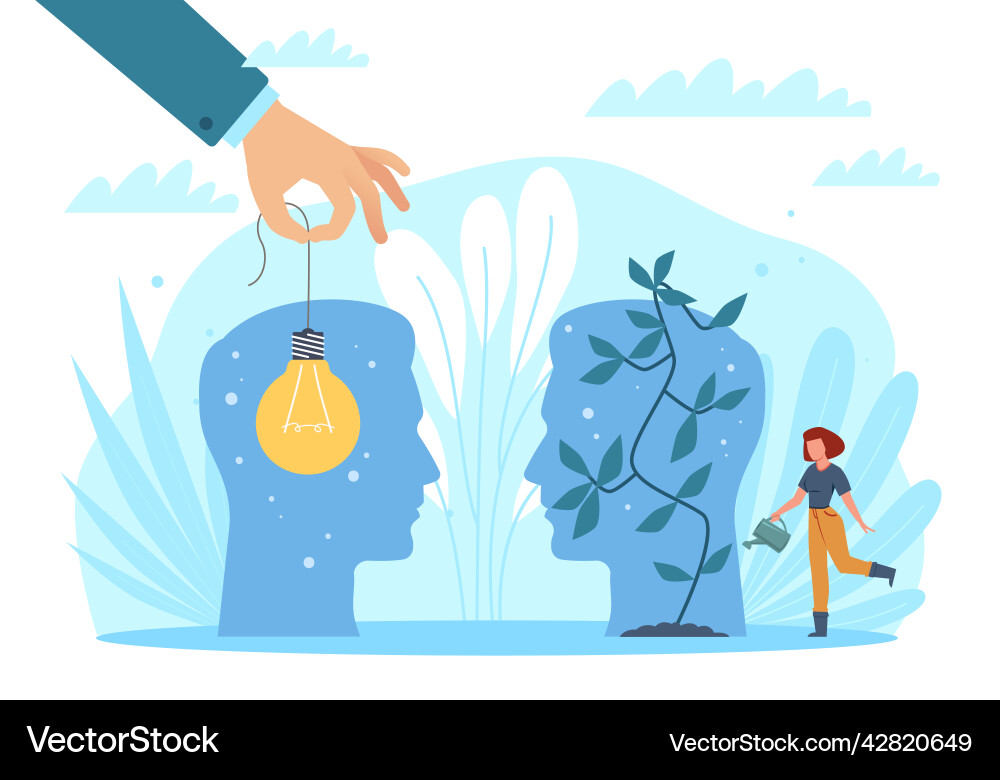 Inspiration und motivieren kreative Ideen Inspiration und motivieren kreative Ideen vektorbild