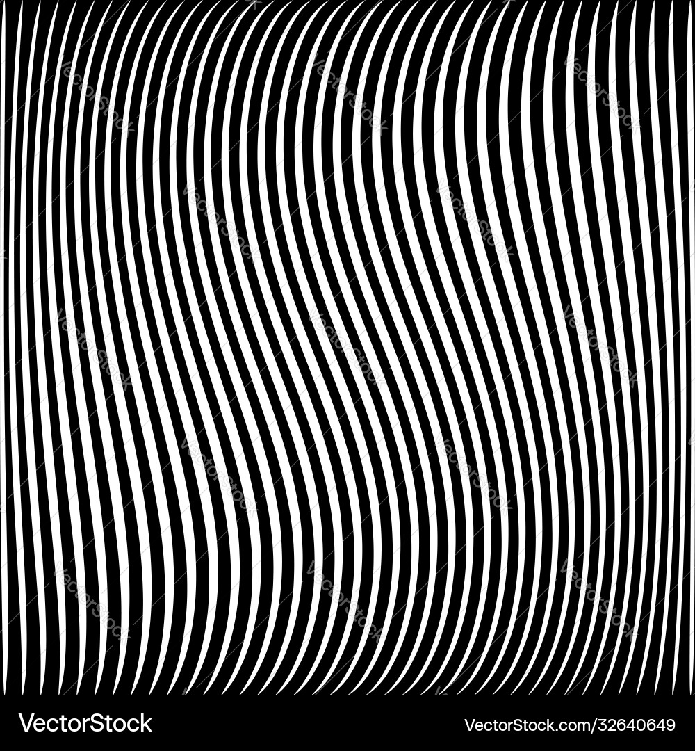 Wavy lines textured background Vector Image