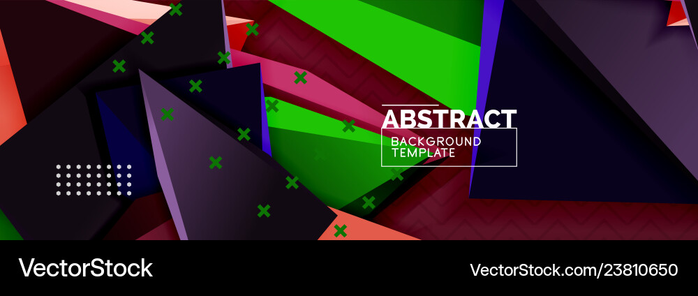Abstract background colorful minimal Vector Image