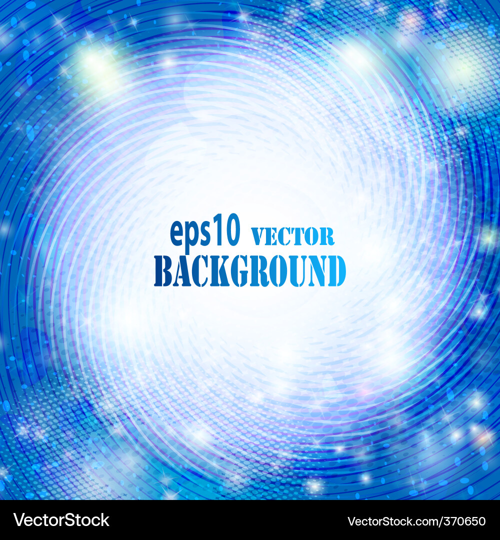 Abstract Blue Gradient Background Vector Image