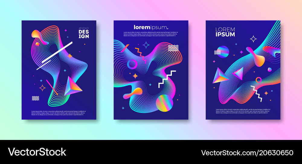 Abstract Multicolored Color Splash vector image