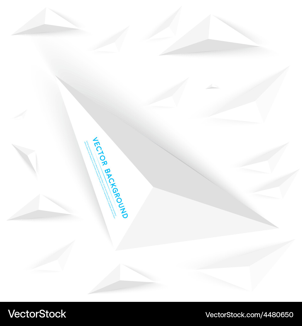 Background abstract polygon triangle Vector Image