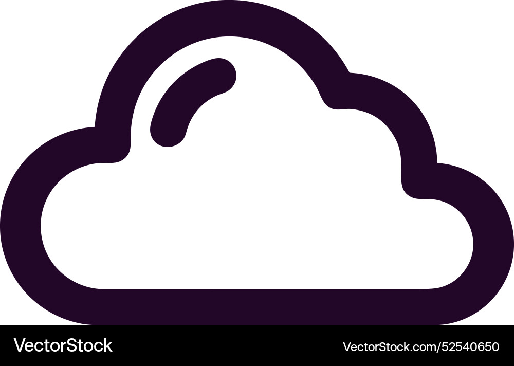 Cloud storage icon symbol image of the hosting Cloud storage icon symbol image of the hosting vector image
