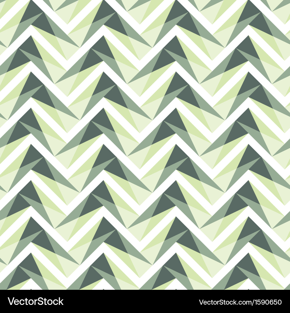 Patseamless pattern with triangles vector image