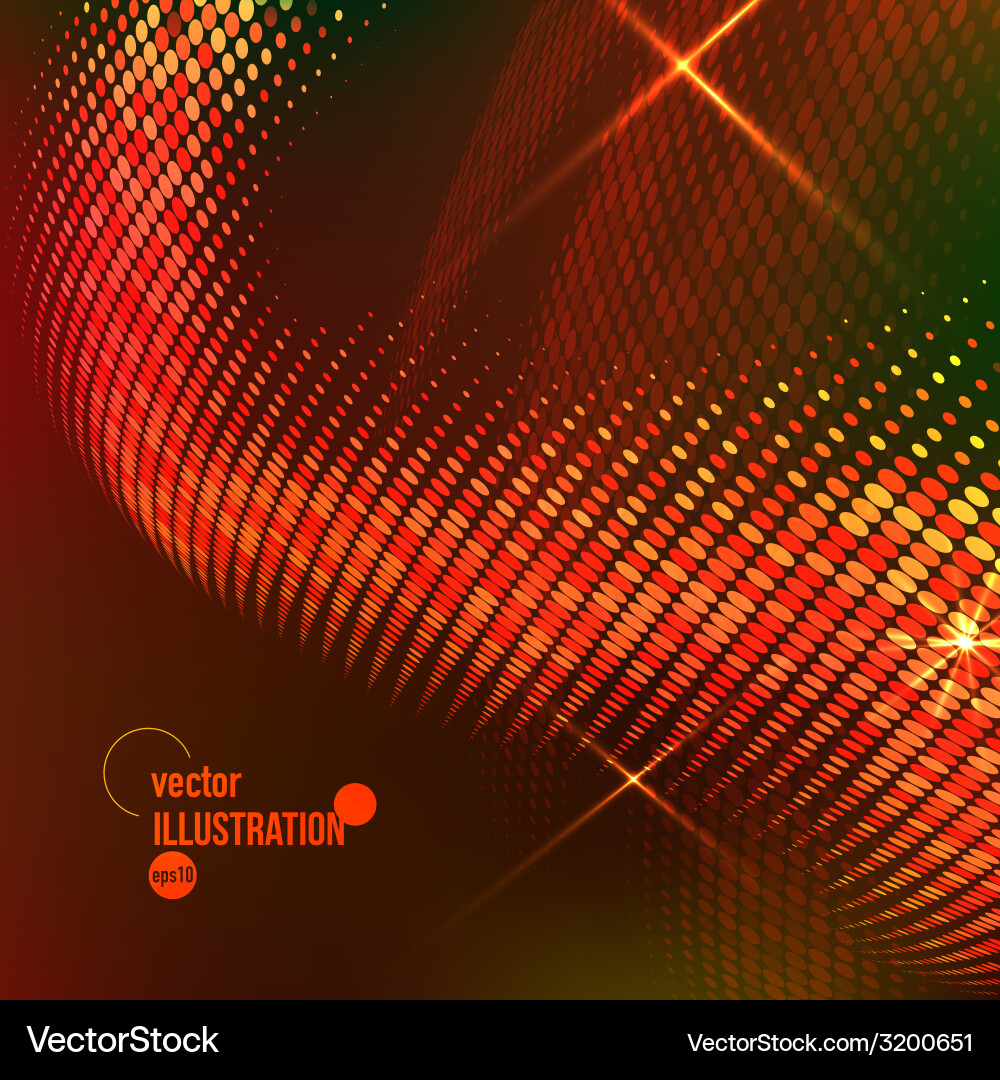 Abstract background with circles vector image