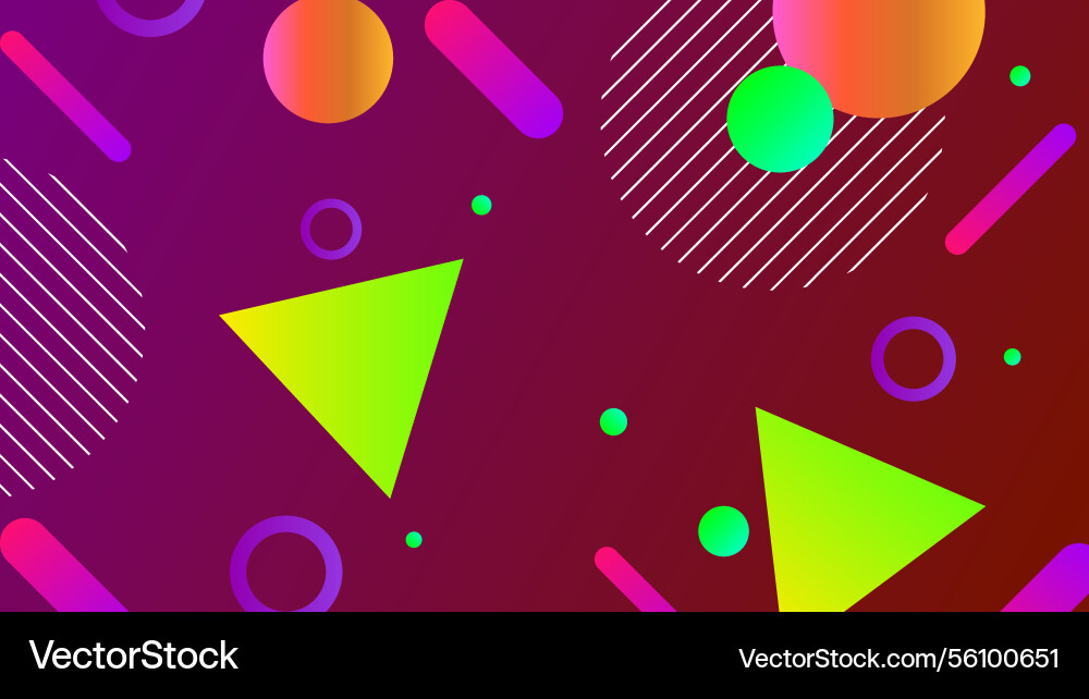 Abstract geometric background with gradient Abstract geometric background with gradient Vector Image