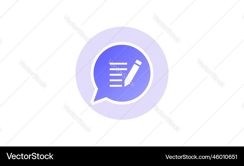 Compose document contract write icon file sign vector image