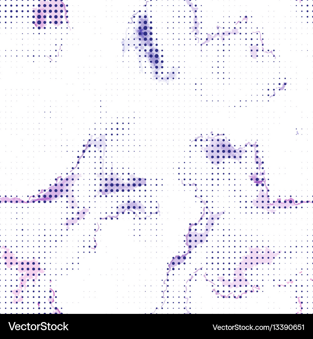 Halftone abstract seamless background Royalty Free Vector