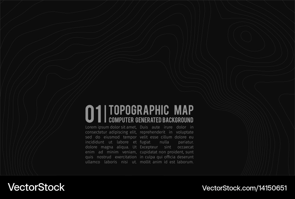 Topographic map background with space for copy Topographic map background with space for copy vector image