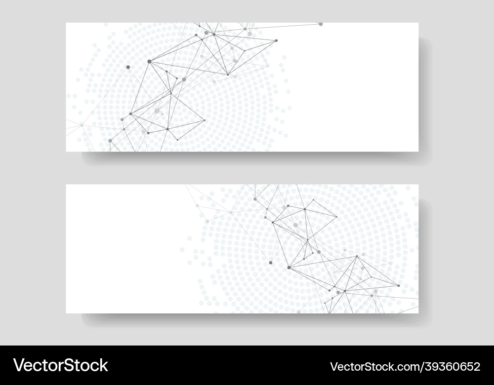 Abstract geometric background with connected lines Abstract geometric background with connected lines Vector Image