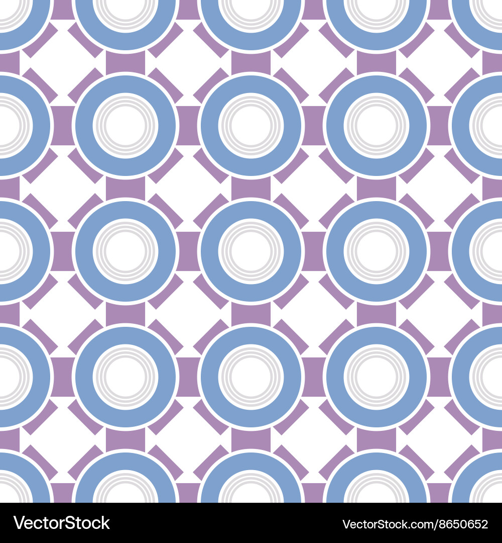 Seamless color abstract geometric pattern Vector Image
