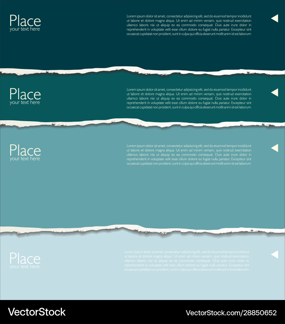 Torn Paper Background - Text Space vector image