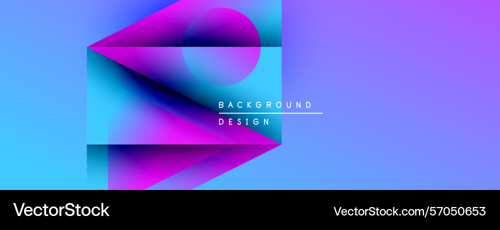 Abstract gradient shapes overlap creating vibrant Abstract gradient shapes overlap creating vibrant vector image