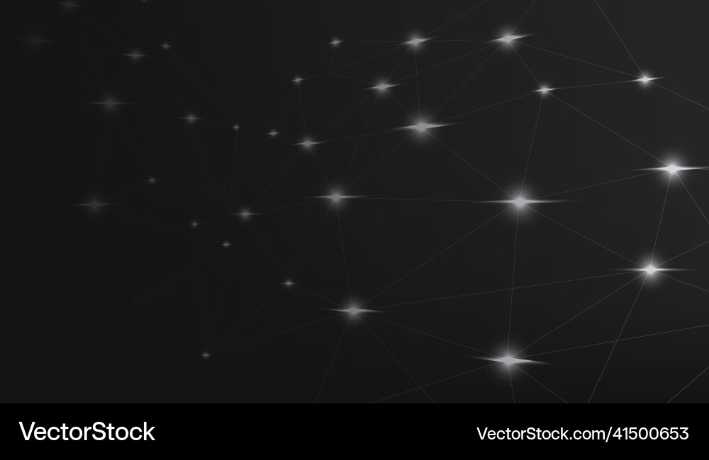 Abstract lines and dots connect background Abstract lines and dots connect background vector image