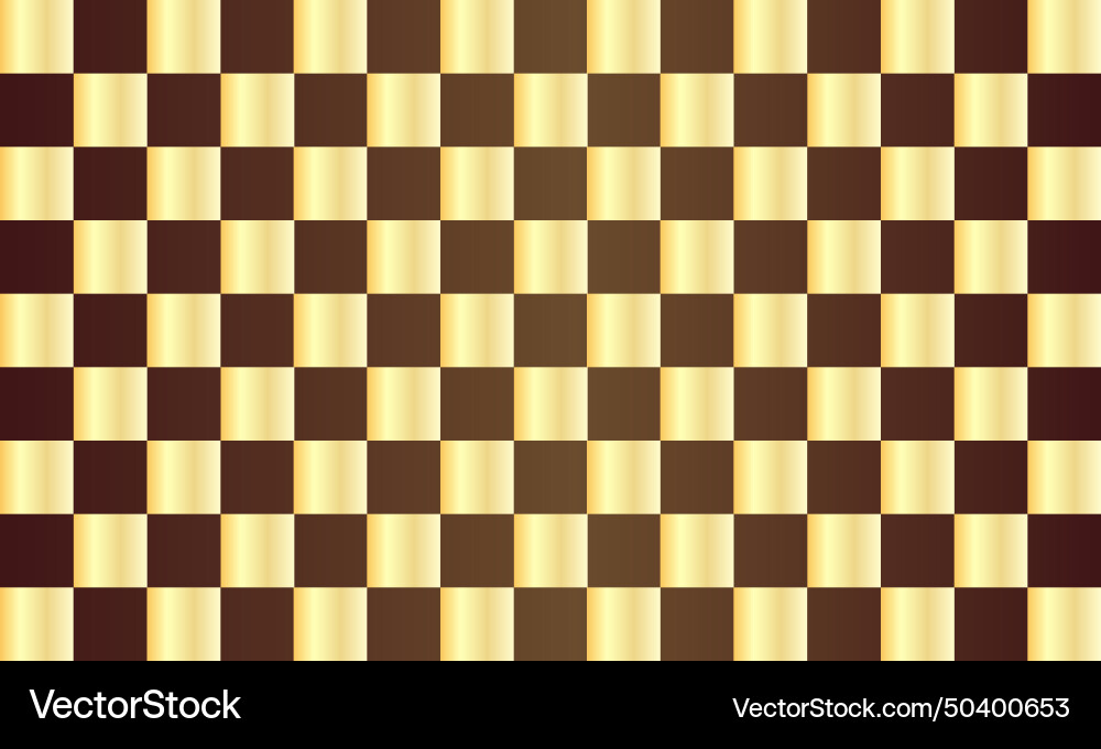 Abstract rectangular horizontal chess background Vector Image