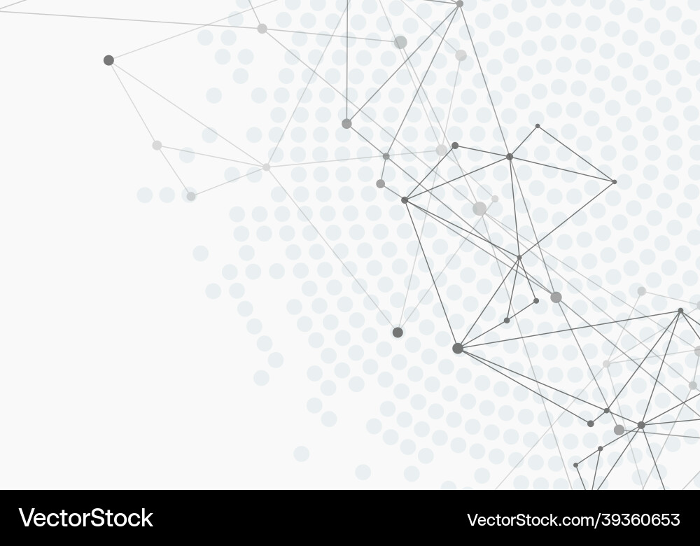 Geometric abstract background with connected line Geometric abstract background with connected line vector image