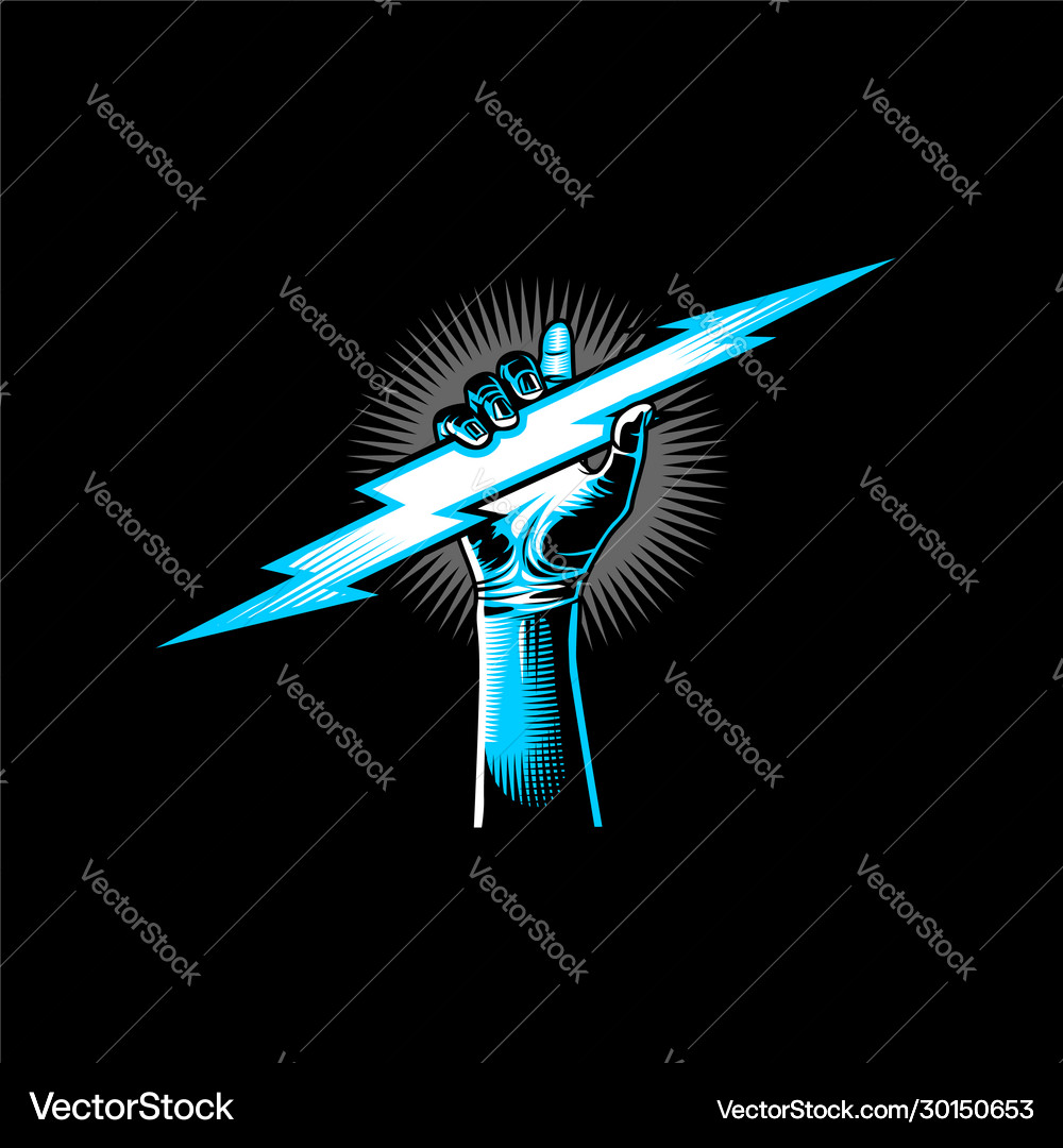 Lightning bolt Royalty Free Vector Image - VectorStock