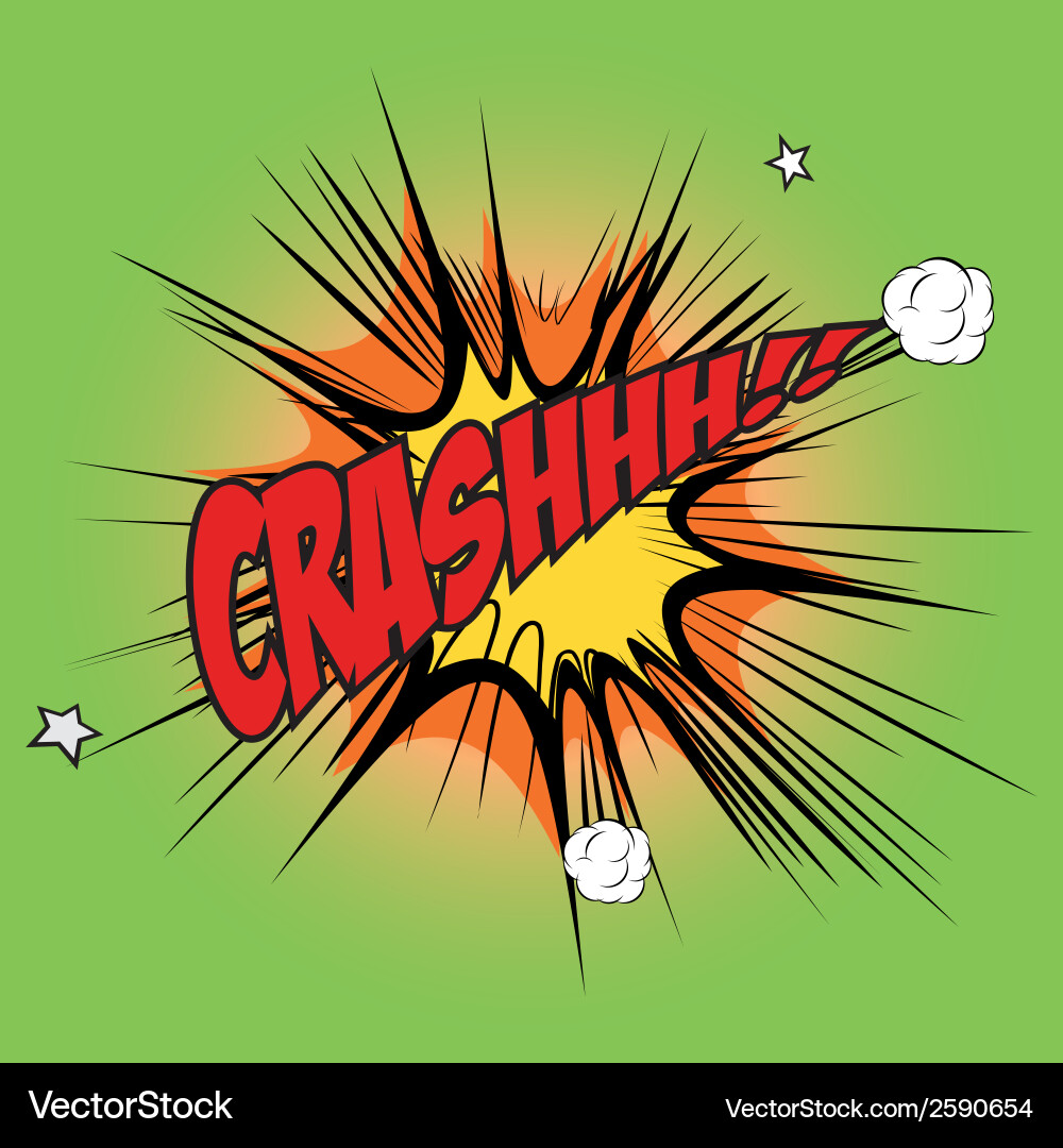 Abstract pop art object on a special background vector image