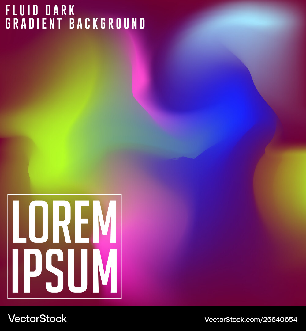 Dark fluid gradient background design abstract Dark fluid gradient background design abstract vector image