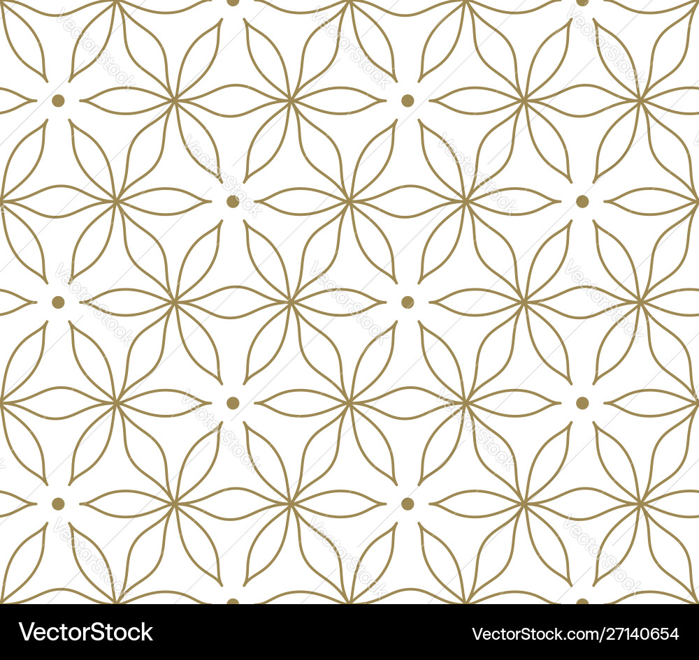 Seamless pattern with abstract geometric line Seamless pattern with abstract geometric line vector image