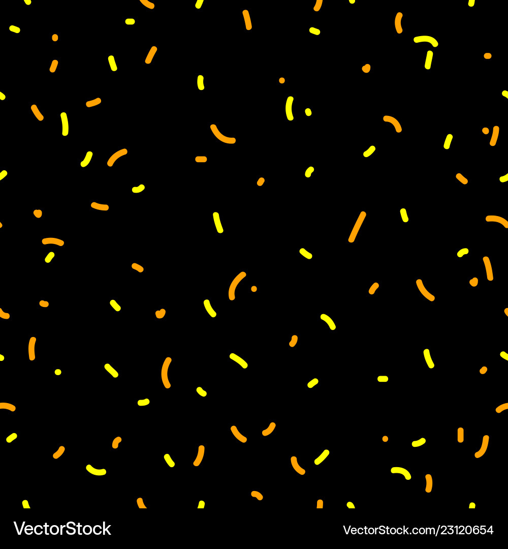 Seamless pattern with sparse bright elements vector image