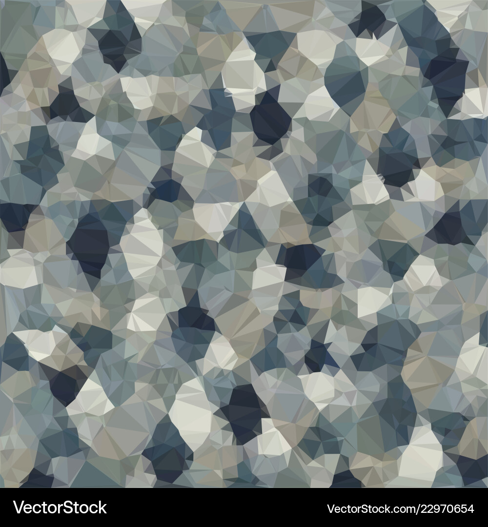 Triangular low poly mosaic abstract pattern vector image