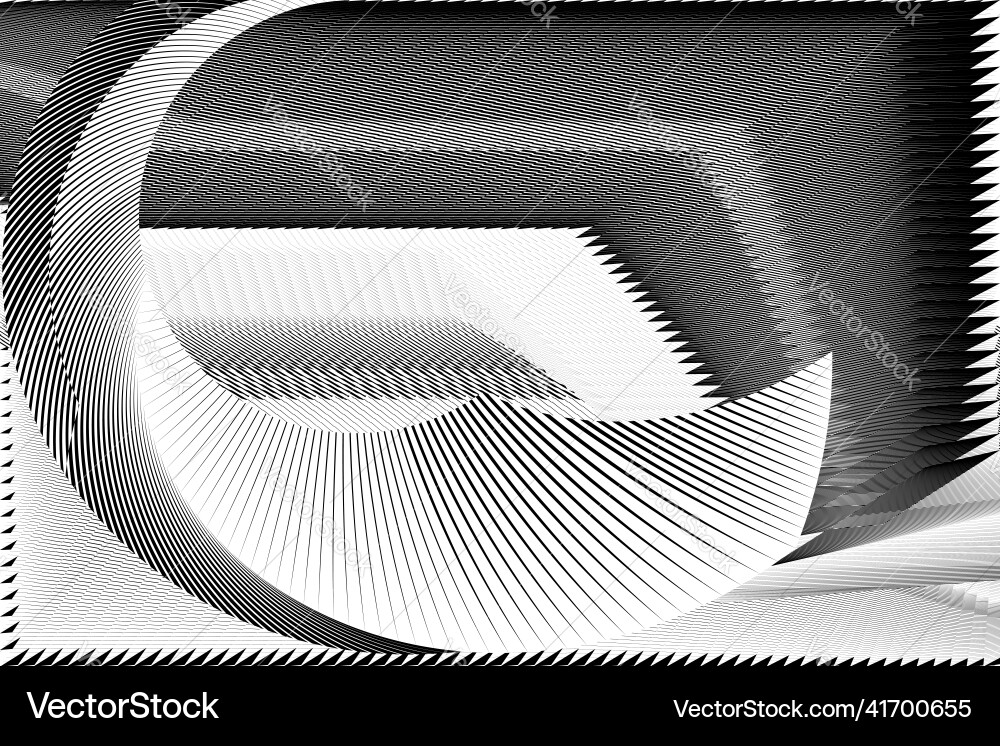 Rgb abstract halftone lines dynamic background Vector Image
