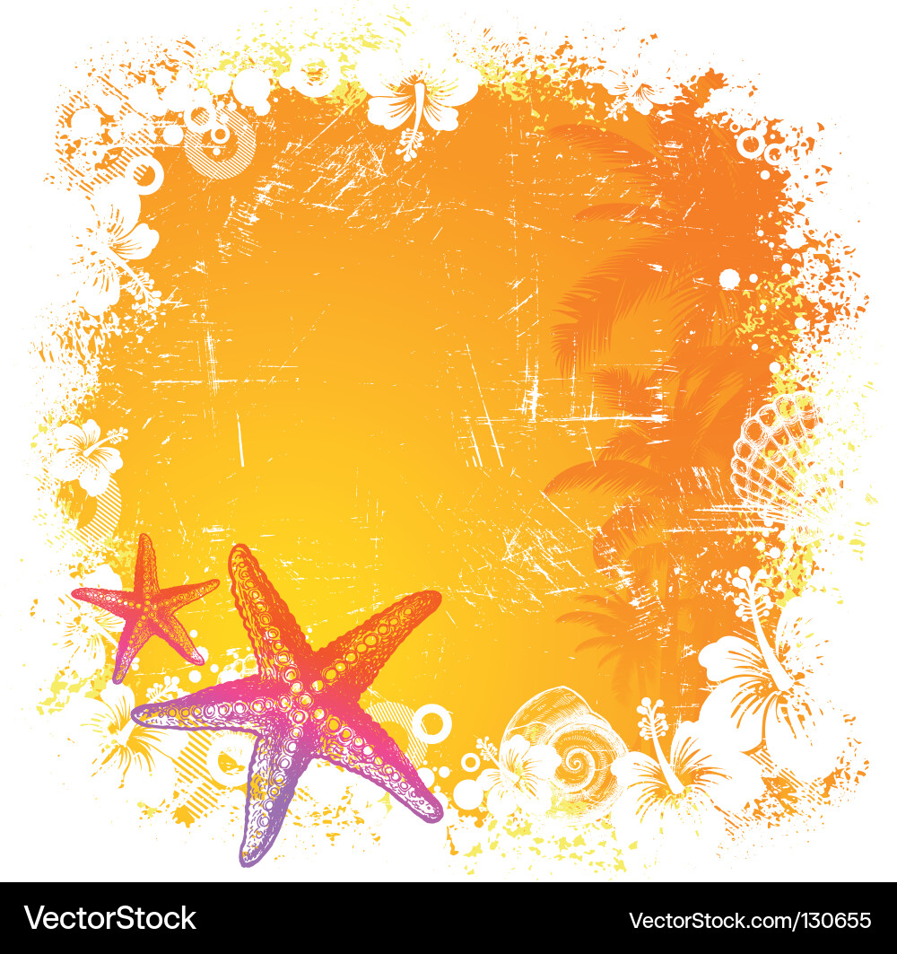 Tropical background Royalty Free Vector Image - VectorStock
