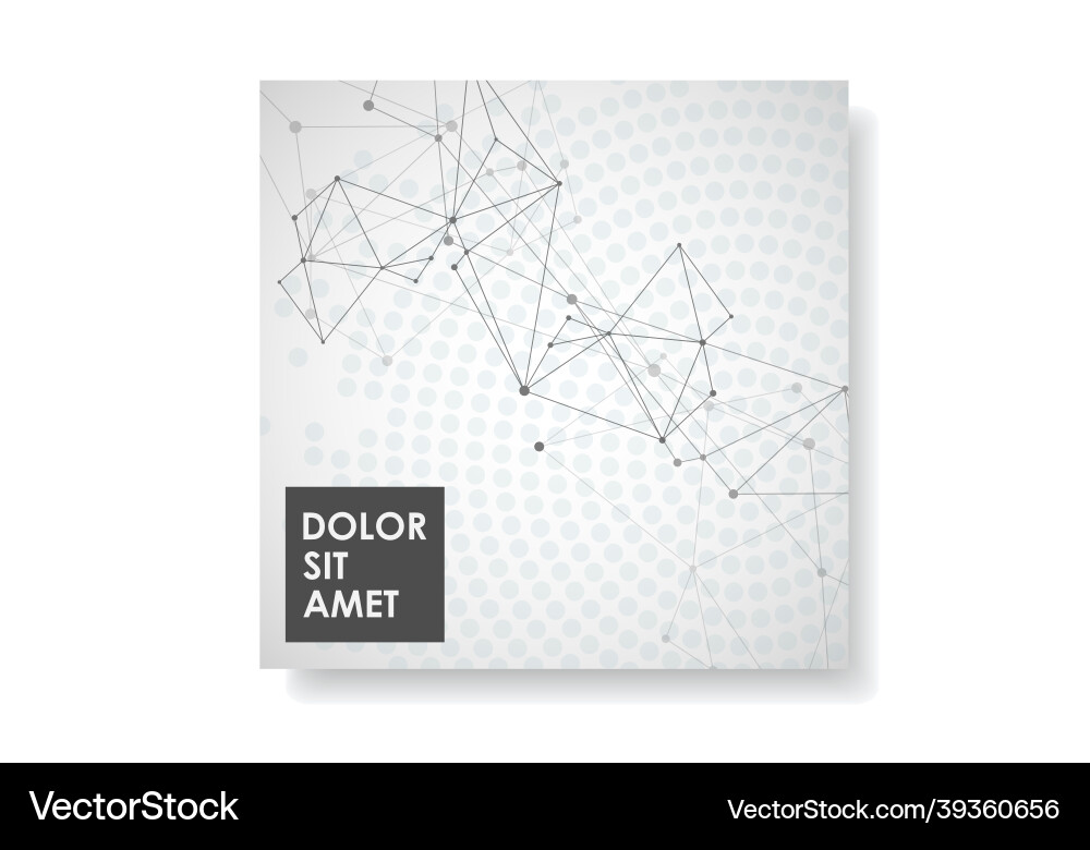 Abstract geometric background with connected lines Abstract geometric background with connected lines vector image