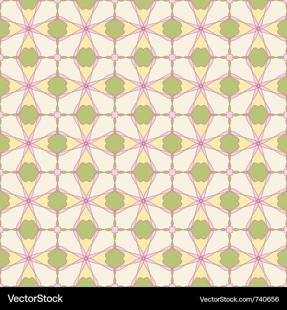 Retro pattern background vector image