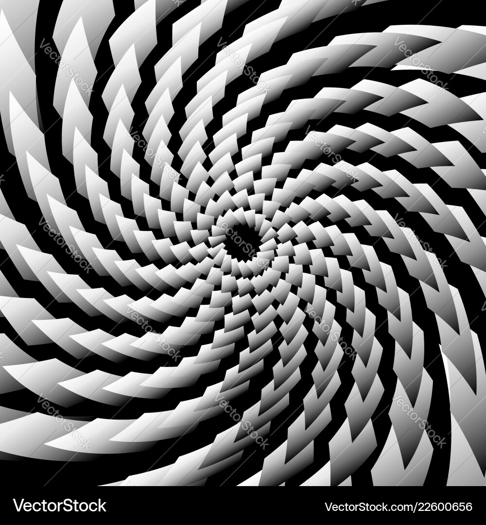 Spirally swirly backdrop pattern grayscale Spirally swirly backdrop pattern grayscale vector image