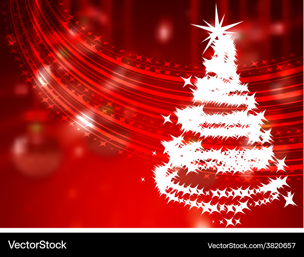 Christmas holiday bright background with ball – Royalty-Free Vector |  VectorStock, image size:1000x844