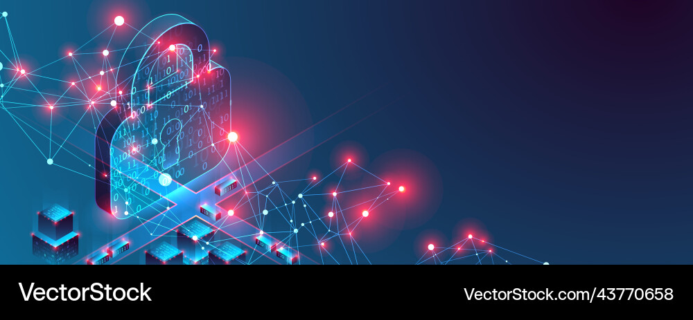 Isometric big data flow processing concept cloud Isometric big data flow processing concept cloud vector image
