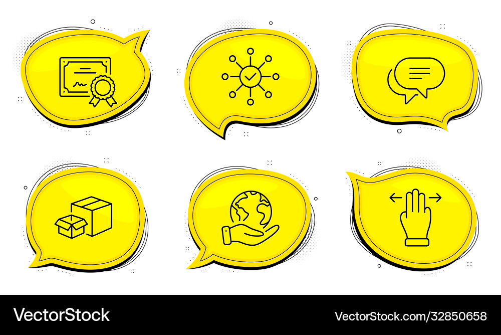 Text message multitasking gesture and survey Text message multitasking gesture and survey vector image
