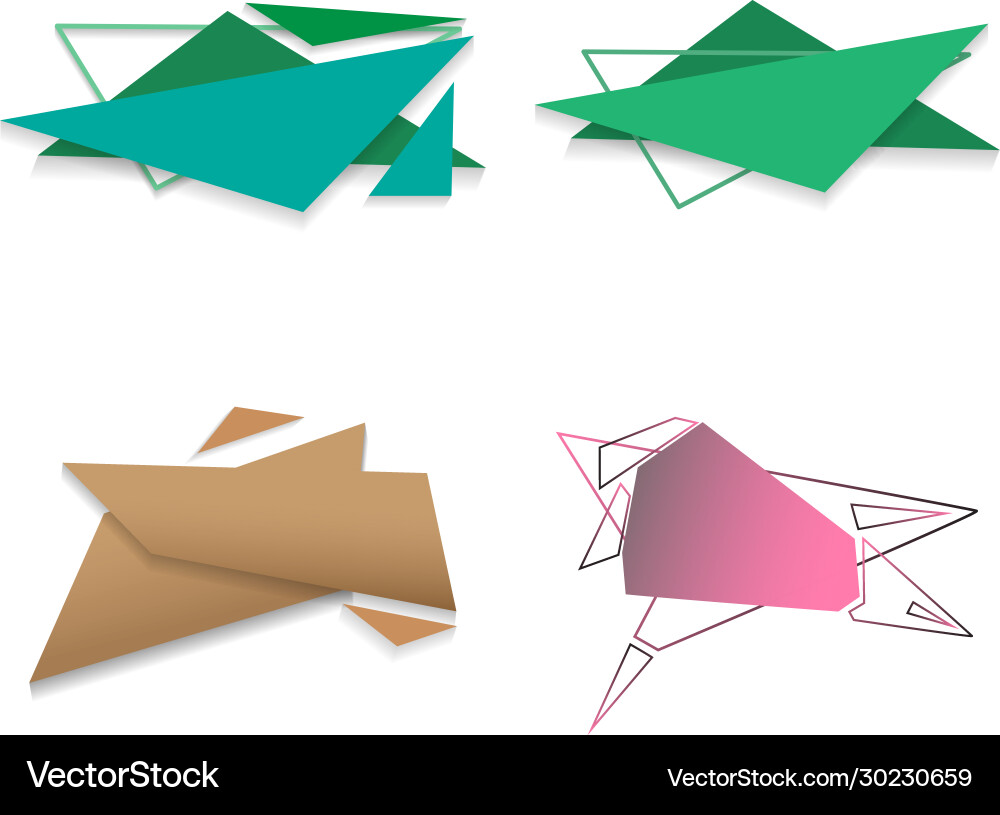 Dynamical colored forms and line vector image