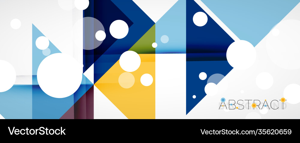 Geometric abstract background techno color Geometric abstract background techno color vector image