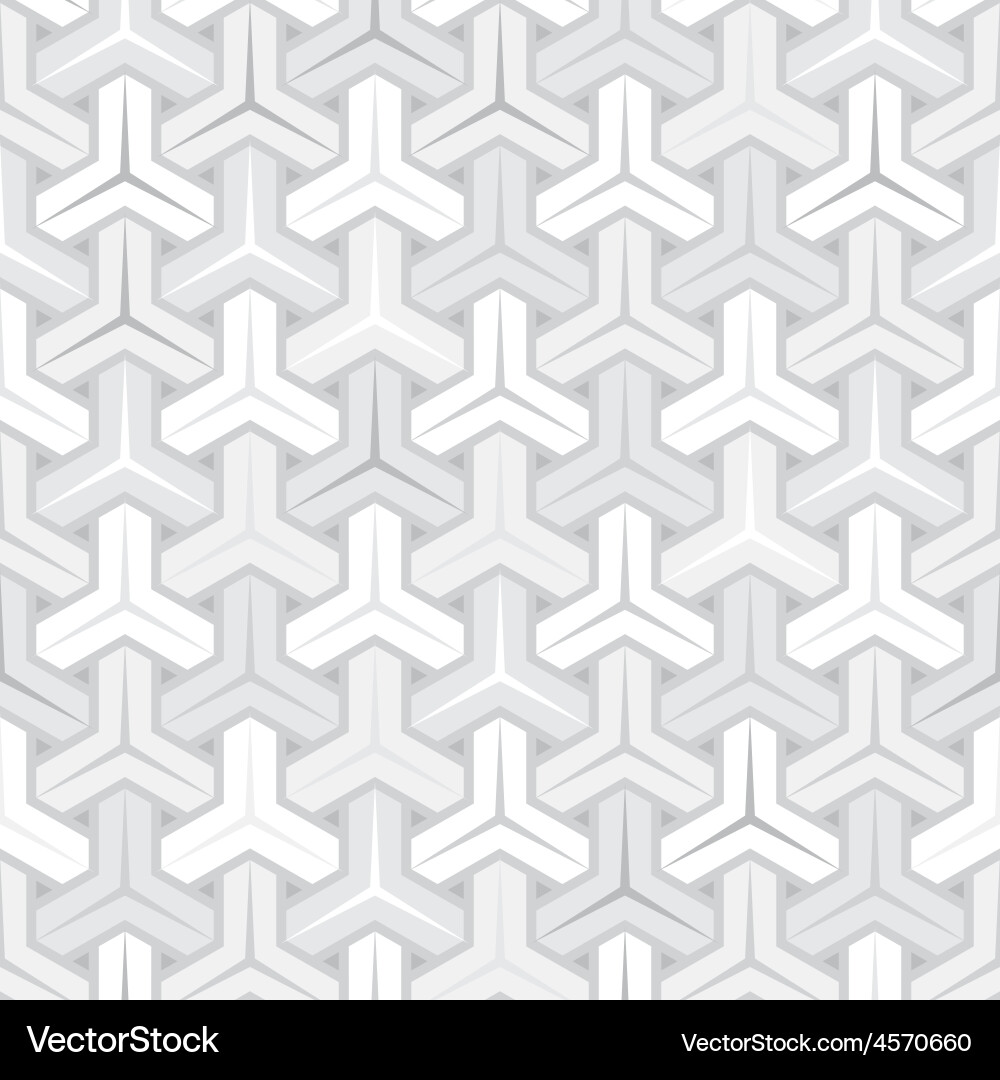 Abstract cube pattern vector image